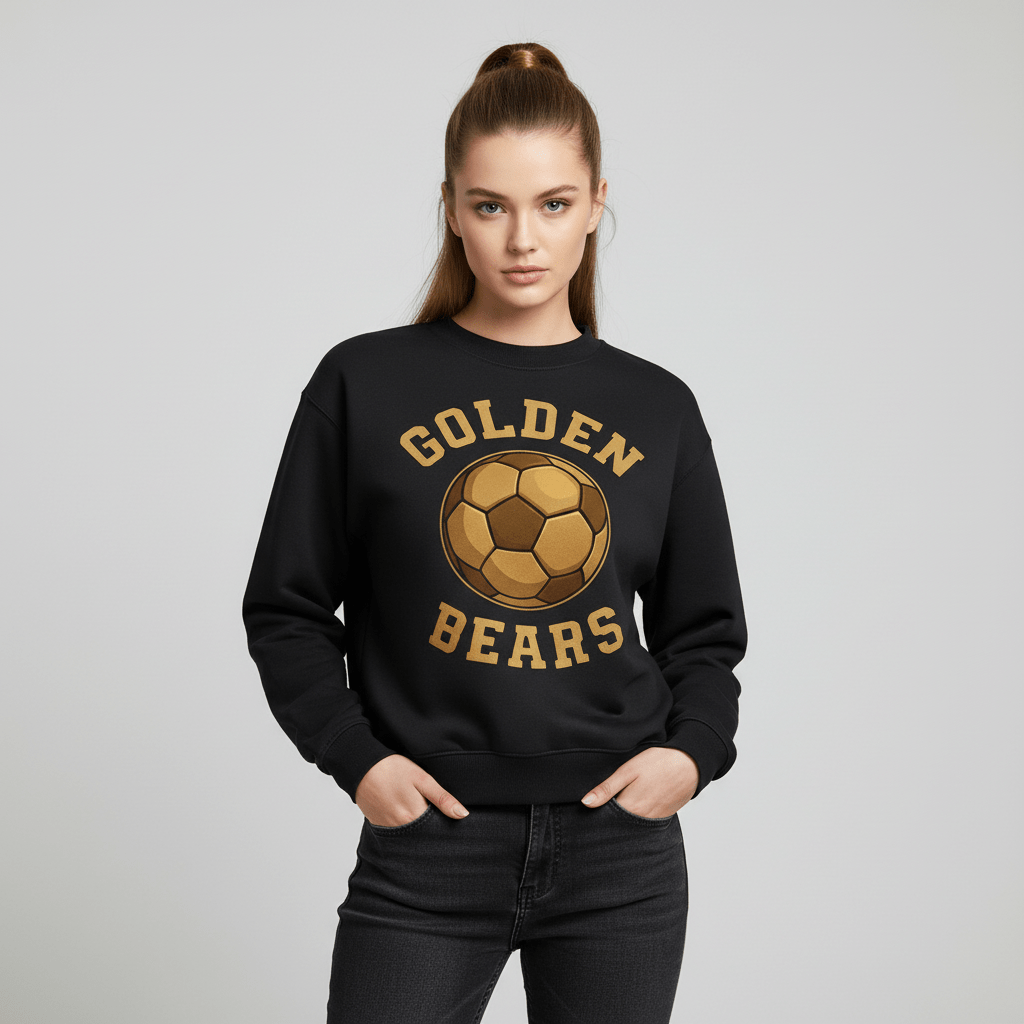 Golden Bears Mock-Neck Crew Sweatshirt
