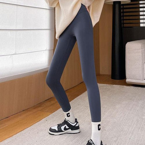 Fleece Thickened Leggings Winter -20 To 5 Shark Pants For Women High