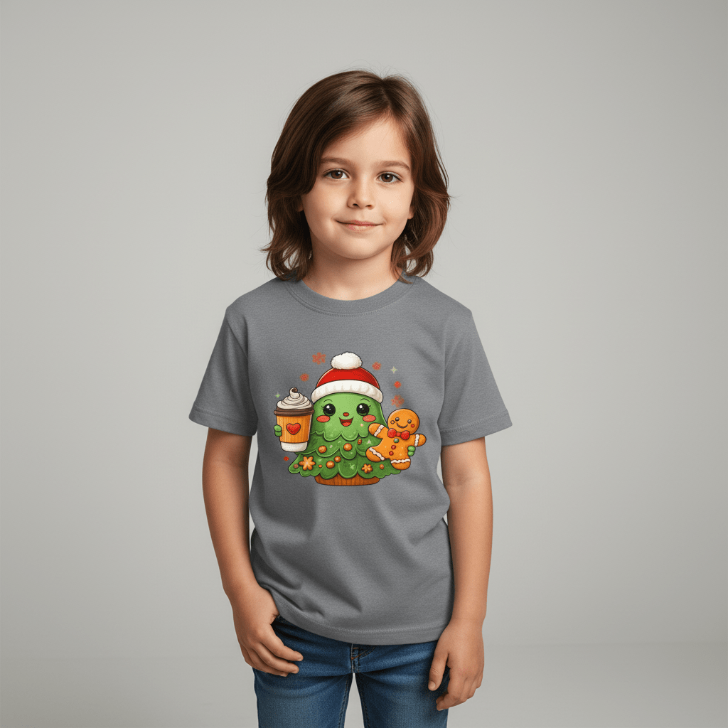 Kids Sweet Tree Cheer T-Shirt