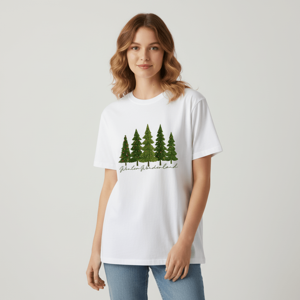 Winter Wonderland Pines Tee